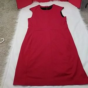 Banana Republic red sleeveless dress